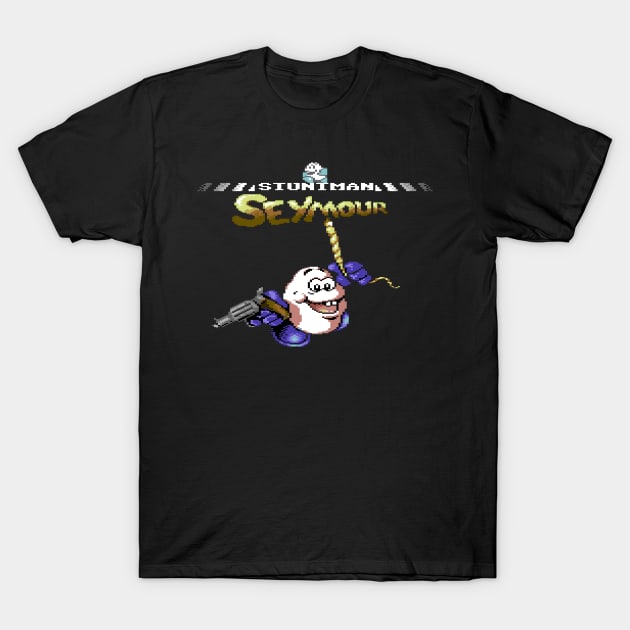 Stuntman Seymour T-Shirt by ilovethec64